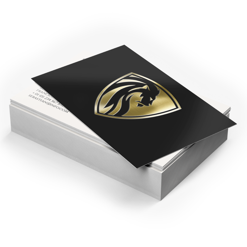 Magnetic Foil Business Cards
